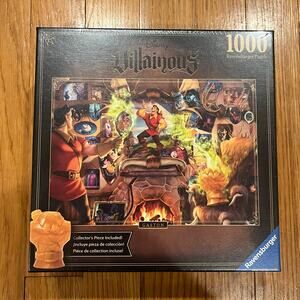 Ravensburger Disney Villainous Gaston Jigsaw Puzzle Brown 1000 Piece